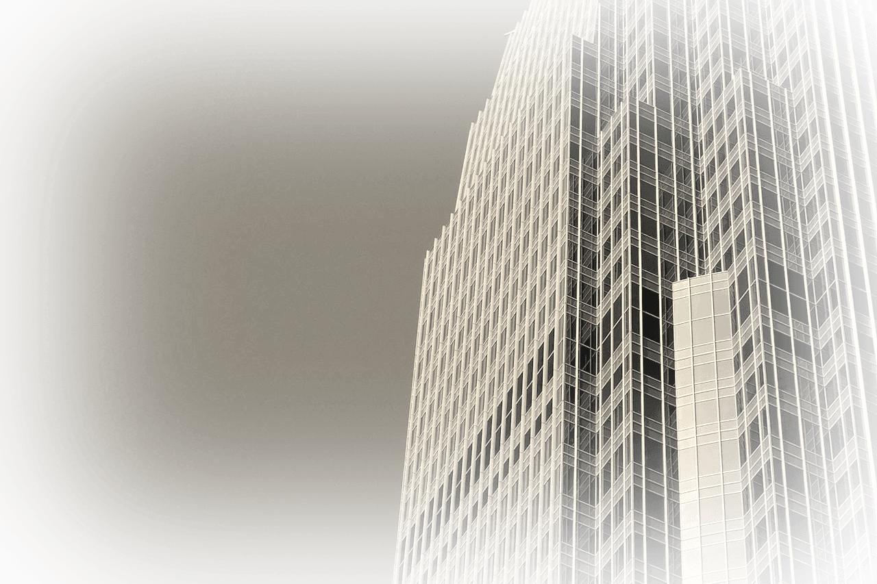 Minimal modern skyscraper